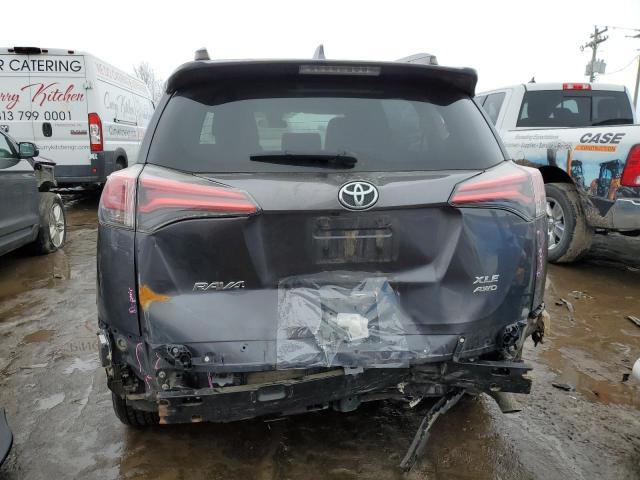 JTMRFREV0JJ721607 - 2018 TOYOTA RAV4 ADVENTURE CHARCOAL photo 6