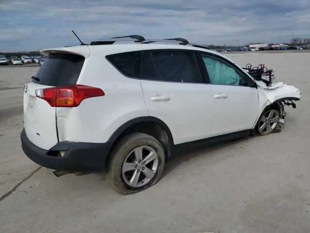 2T3RFREV9DW078485 - 2013 TOYOTA RAV4 XLE WHITE photo 3