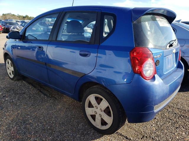 KL1TG6DE3AB050759 - 2010 CHEVROLET AVEO LT BLUE photo 2