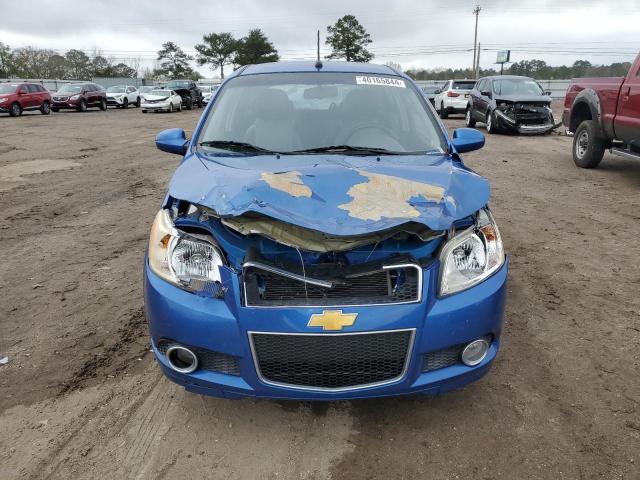 KL1TG6DE3AB050759 - 2010 CHEVROLET AVEO LT BLUE photo 5