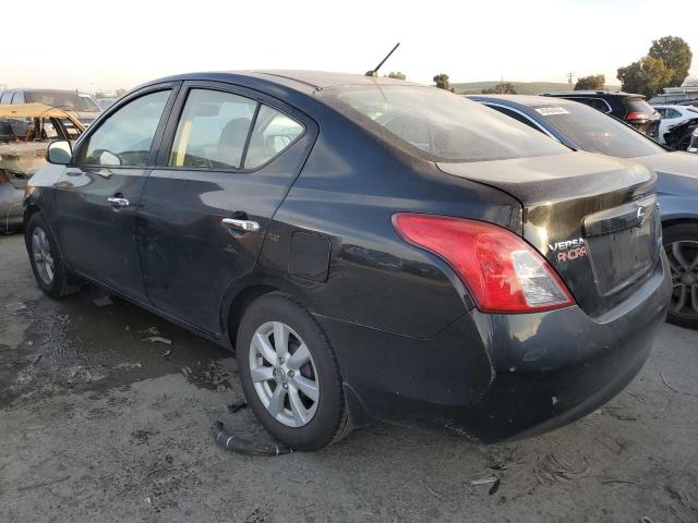 3N1CN7AP9CL891077 - 2012 NISSAN VERSA S BLACK photo 2