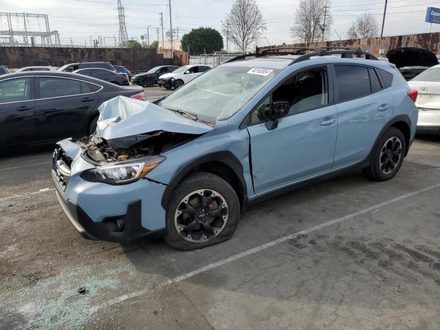 JF2GTAECXMH233813 - 2021 SUBARU CROSSTREK PREMIUM TURQUOISE photo 1