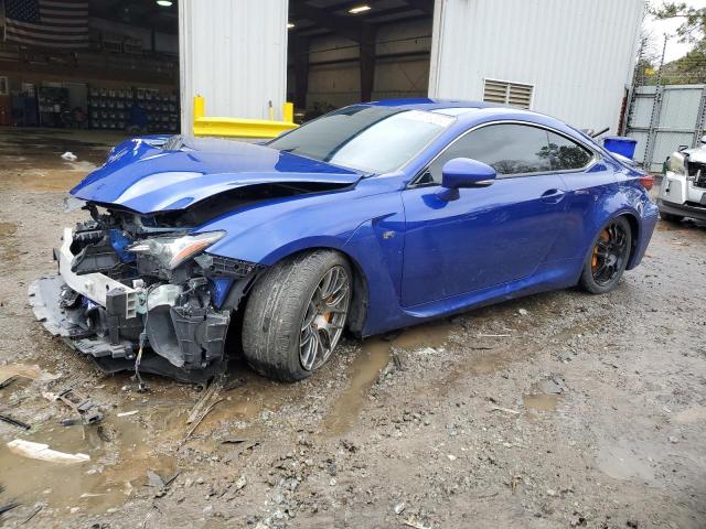 JTHHP5BC3F5001057 - 2015 LEXUS RC-F BLUE photo 1