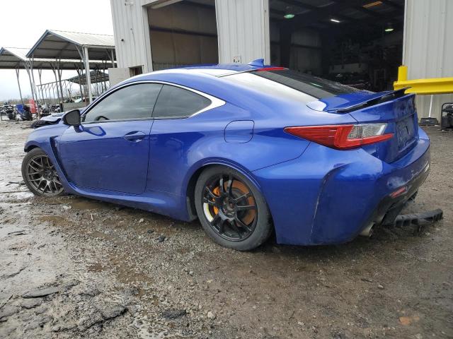 JTHHP5BC3F5001057 - 2015 LEXUS RC-F BLUE photo 2