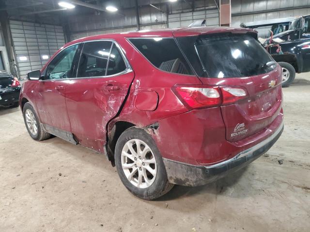 2GNAXUEVXK6290650 - 2019 CHEVROLET EQUINOX LT MAROON photo 2