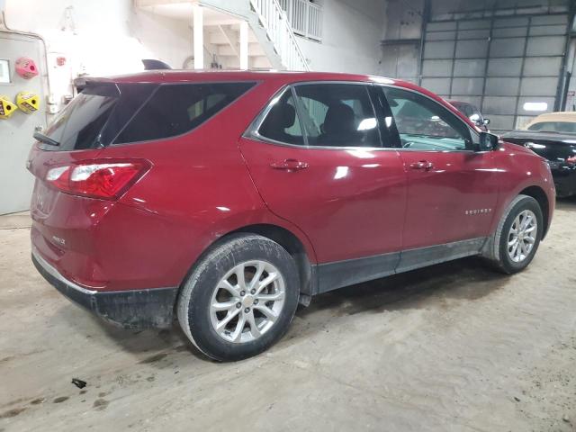 2GNAXUEVXK6290650 - 2019 CHEVROLET EQUINOX LT MAROON photo 3