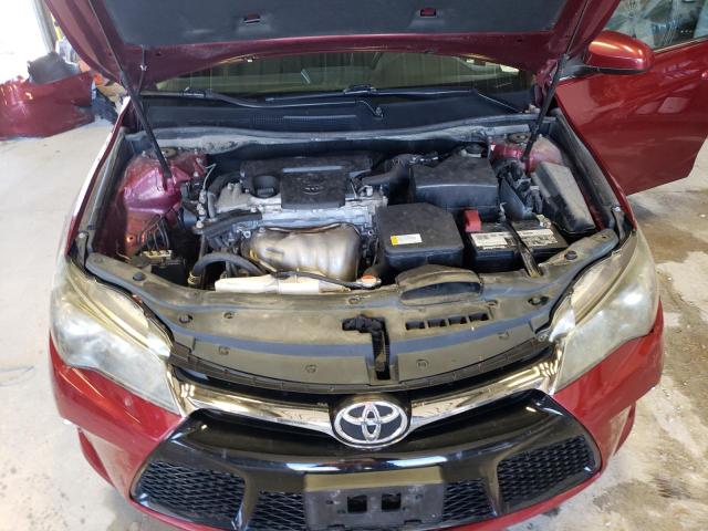 4T1BF1FK2GU521340 - 2016 TOYOTA CAMRY LE BURGUNDY photo 11