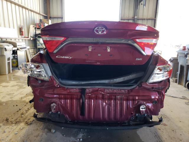 4T1BF1FK2GU521340 - 2016 TOYOTA CAMRY LE BURGUNDY photo 6