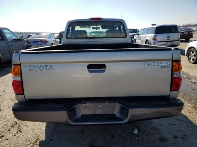 5TENL42N44Z376333 - 2004 TOYOTA TACOMA SILVER photo 10