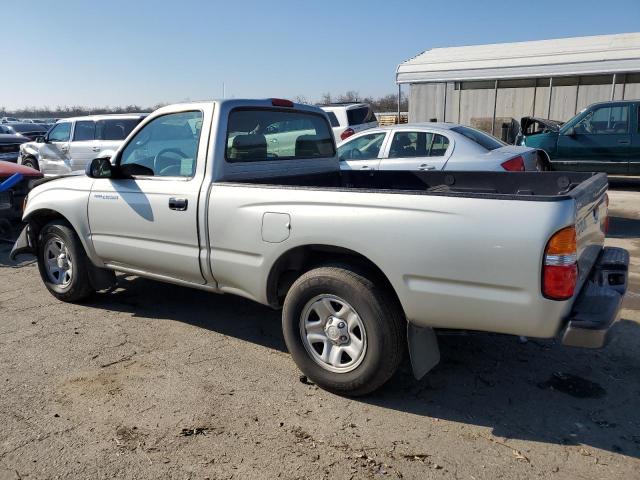 5TENL42N44Z376333 - 2004 TOYOTA TACOMA SILVER photo 2