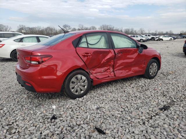 3KPA24AB2JE059713 - 2018 KIA RIO LX RED photo 3