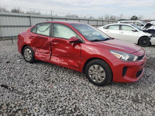 3KPA24AB2JE059713 - 2018 KIA RIO LX RED photo 4