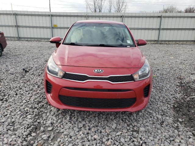 3KPA24AB2JE059713 - 2018 KIA RIO LX RED photo 5