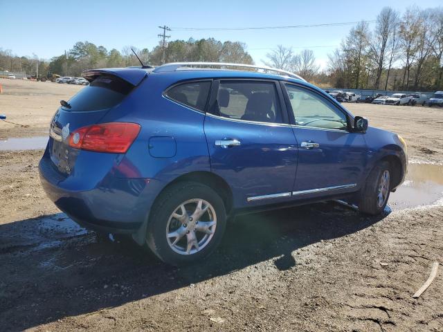 JN8AS5MT0BW184215 - 2011 NISSAN ROGUE S BLUE photo 3