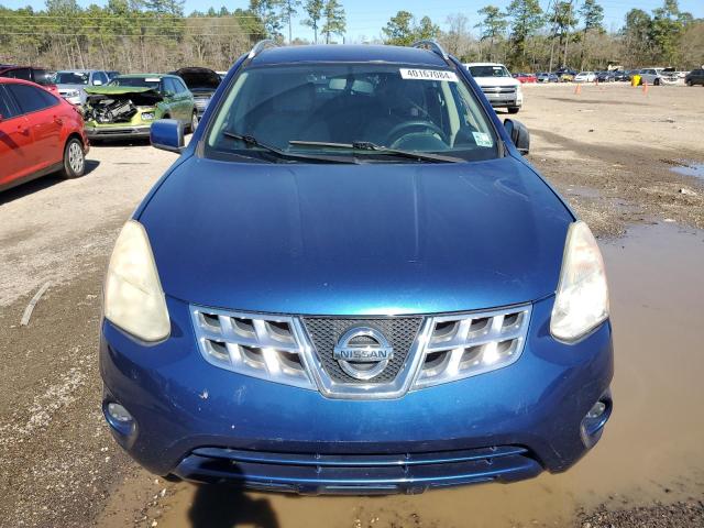 JN8AS5MT0BW184215 - 2011 NISSAN ROGUE S BLUE photo 5