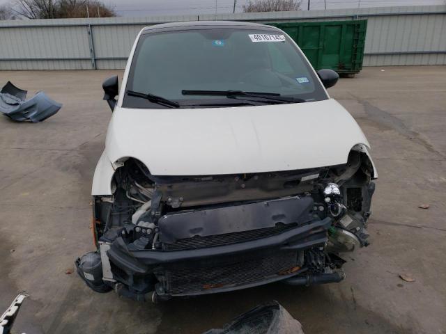 3C3CFFFHXDT607323 - 2013 FIAT 500 ABARTH WHITE photo 5