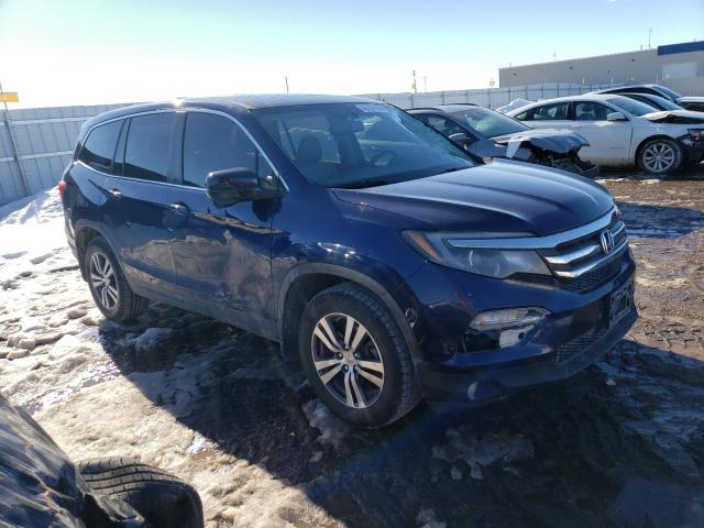 5FNYF6H85GB107152 - 2016 HONDA PILOT EXL BLUE photo 4