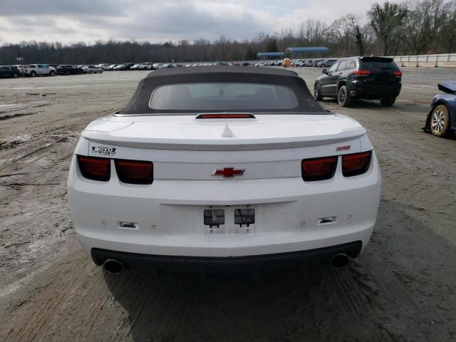 2G1FK3DJ8D9238434 - 2013 CHEVROLET CAMARO 2SS WHITE photo 6