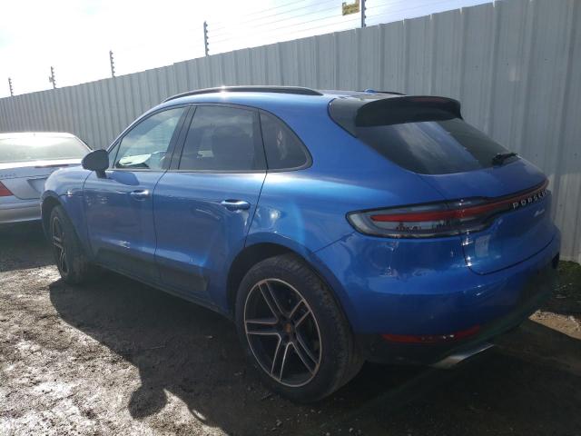 WP1AA2A5XKLB06639 - 2019 PORSCHE MACAN BLUE photo 2