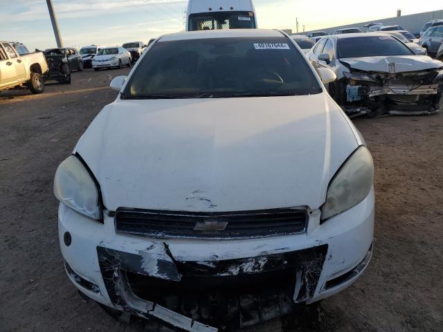 2G1WT55K489160837 - 2008 CHEVROLET IMPALA 4D LT WHITE photo 5