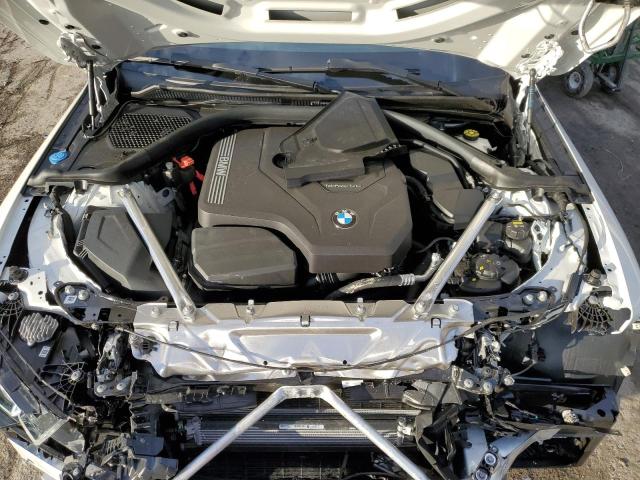 WBA73AP03PCL93743 - 2023 BMW 430XI WHITE photo 11