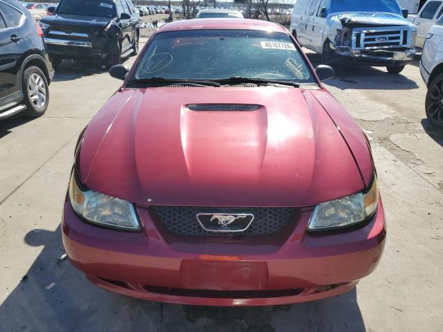 1FAFP4048XF203358 - 1999 FORD MUSTANG BURGUNDY photo 5