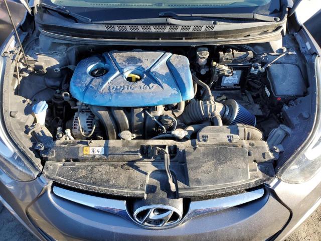 KMHDH4AE9GU646986 - 2016 HYUNDAI ELANTRA SE SILVER photo 11