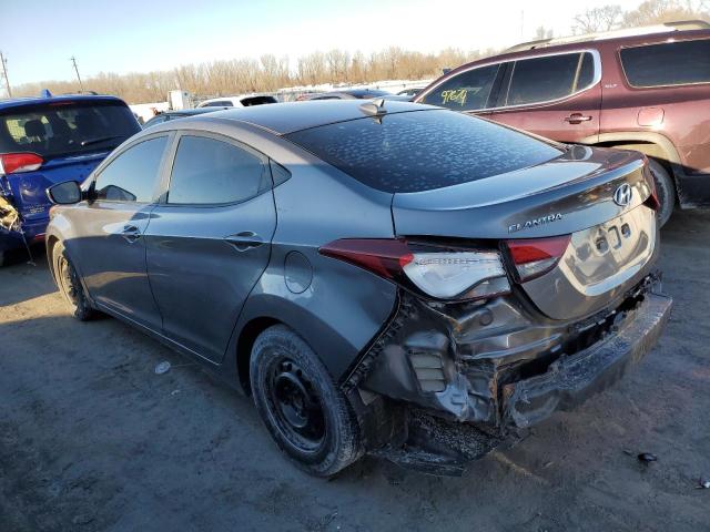 KMHDH4AE9GU646986 - 2016 HYUNDAI ELANTRA SE SILVER photo 2