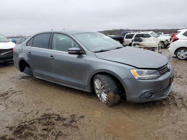 3VWLP7AJ4DM434933 - 2013 VOLKSWAGEN JETTA SEL GRAY photo 4