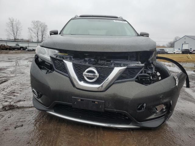 5N1AT2MV9FC782511 - 2015 NISSAN ROGUE S BROWN photo 5