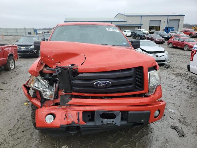 1FTFX1EF1CFA96442 - 2012 FORD F150 SUPER CAB RED photo 5