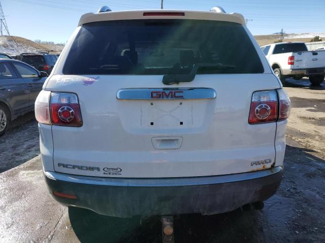 1GKEV23D89J128158 - 2009 GMC ACADIA SLT-1 WHITE photo 6