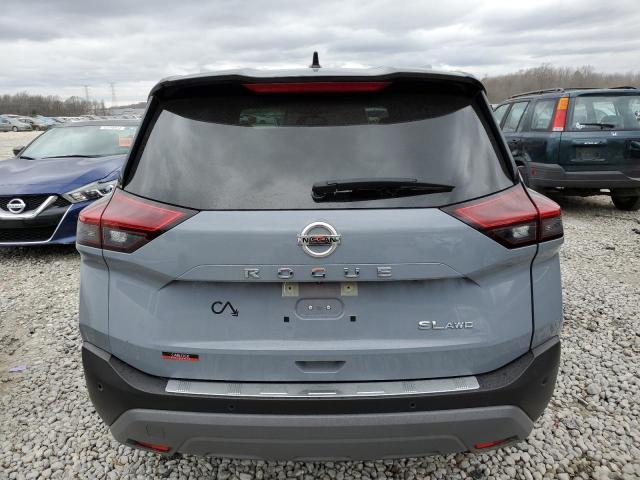 JN8AT3CB1MW236707 - 2021 NISSAN ROGUE SL GRAY photo 6