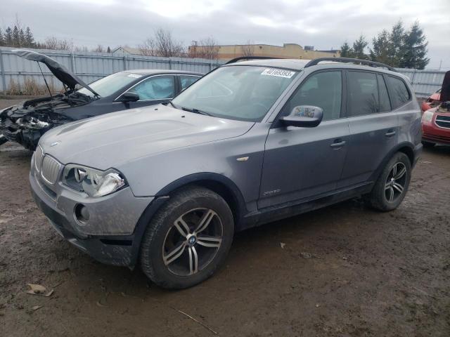 WBXPC9C44AWK16203 - 2010 BMW X3 XDRIVE30I GRAY photo 1