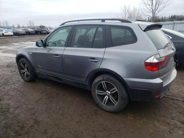 WBXPC9C44AWK16203 - 2010 BMW X3 XDRIVE30I GRAY photo 2