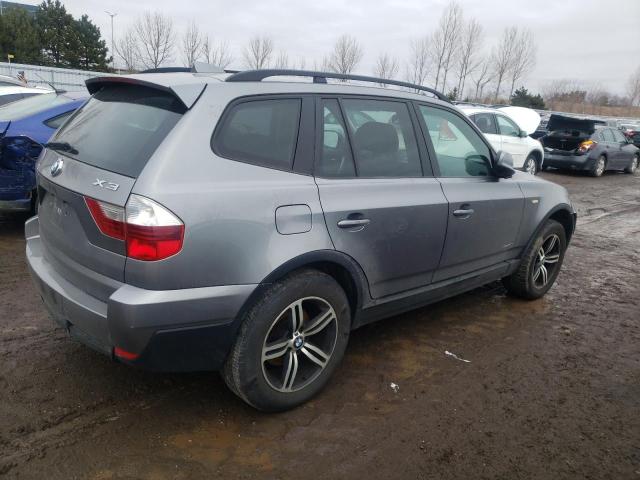 WBXPC9C44AWK16203 - 2010 BMW X3 XDRIVE30I GRAY photo 3