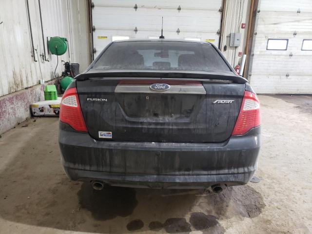 3FAHP0KC2BR249379 - 2011 FORD FUSION SPORT BLACK photo 6