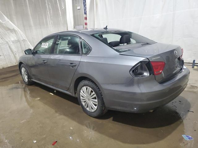 1VWAT7A39FC048100 - 2015 VOLKSWAGEN PASSAT S GRAY photo 2