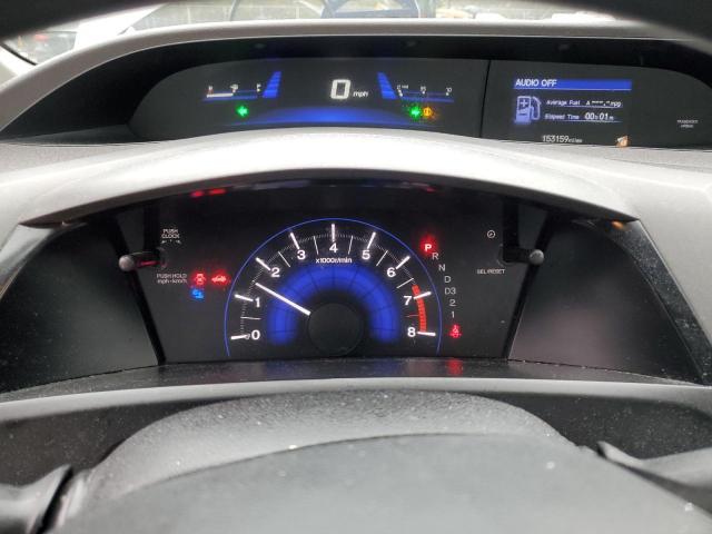 2HGFB2F53CH598184 - 2012 HONDA CIVIC LX BLUE photo 9