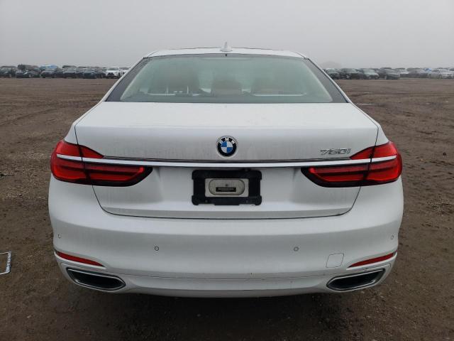 WBA7F0C58GGL99517 - 2016 BMW 750 I WHITE photo 6