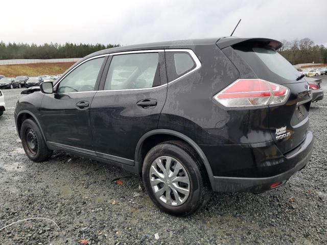 KNMAT2MV6GP609995 - 2016 NISSAN ROGUE S BLACK photo 2