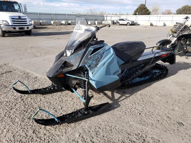 4UF8S2DD0PT102728 - 2023 YAMAHA SNOWMOBILE BLUE photo 2