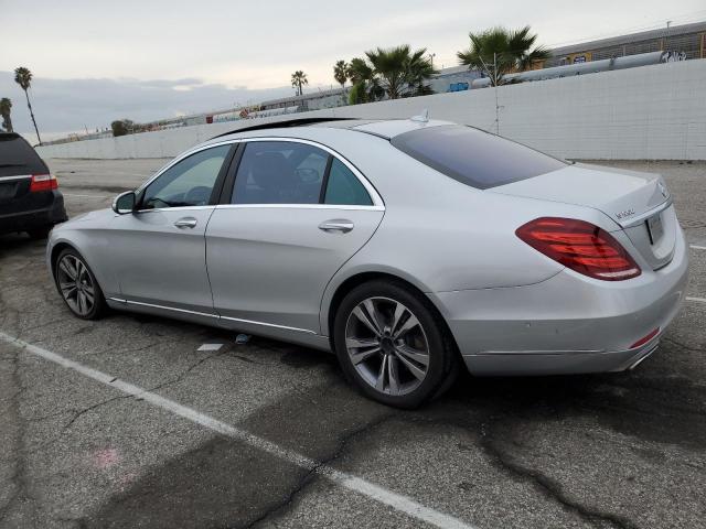 WDDUG8CB6FA114389 - 2015 MERCEDES-BENZ S 550 SILVER photo 2