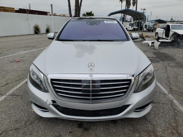 WDDUG8CB6FA114389 - 2015 MERCEDES-BENZ S 550 SILVER photo 5