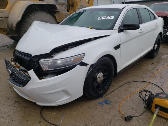 1FAHP2MK9EG148836 - 2014 FORD TAURUS POLICE INTERCEPTOR WHITE photo 1