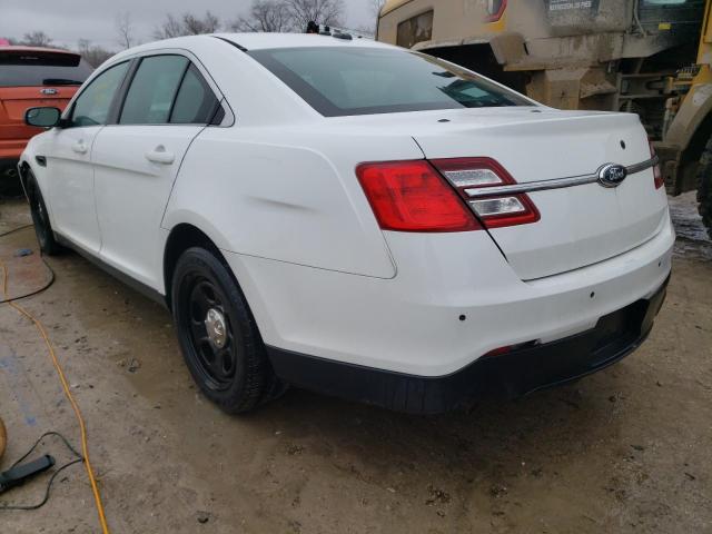 1FAHP2MK9EG148836 - 2014 FORD TAURUS POLICE INTERCEPTOR WHITE photo 2