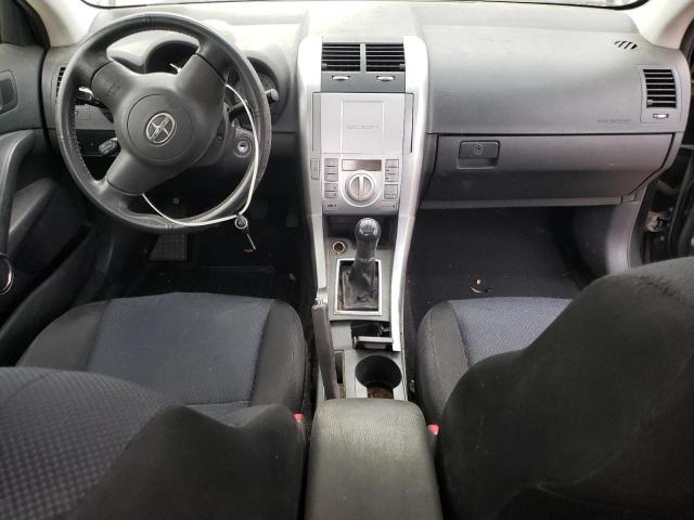 JTKDE177050007574 - 2005 TOYOTA SCION TC შავი ფოტო 8