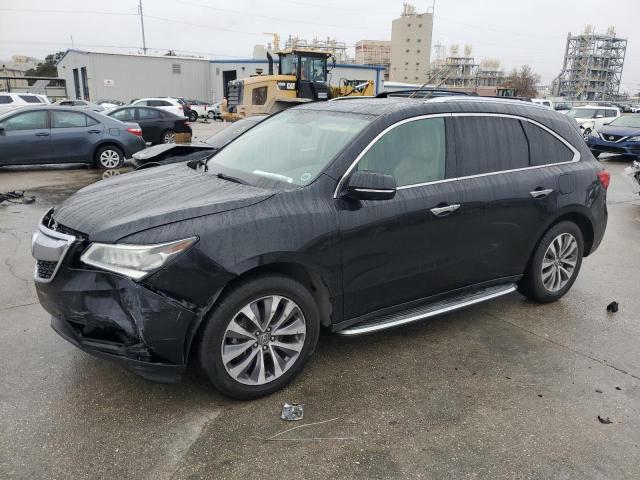 5FRYD4H40EB008533 - 2014 ACURA MDX TECHNOLOGY BLACK photo 1