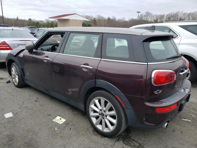 WMWLU5C57H2E83024 - 2017 MINI COOPER S CLUBMAN ALL4 MAROON photo 2