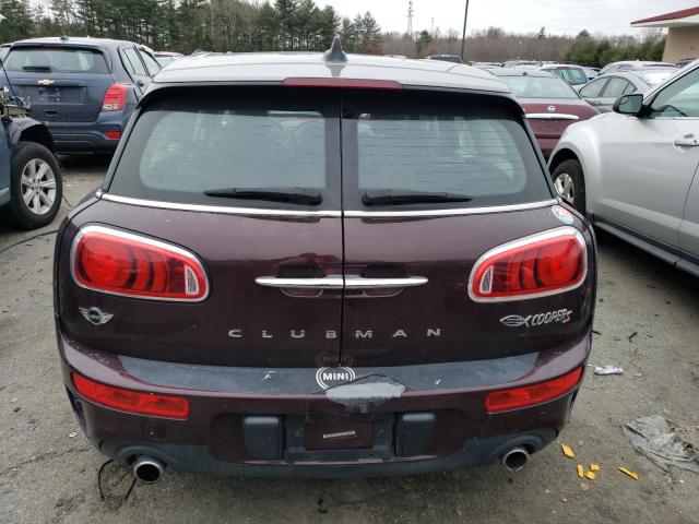 WMWLU5C57H2E83024 - 2017 MINI COOPER S CLUBMAN ALL4 MAROON photo 6